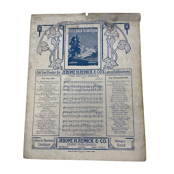 1915 Its Tulip Time In Holland Sheet Music Dave Radford Richard A Whiting - Picture 6 of 6